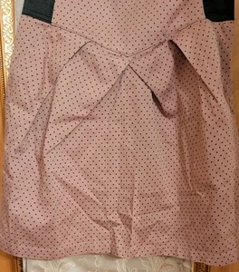 Divided by H&M Minirock schwarz rosa gepunktet Gummibund Gr. 6  - Bild 1 von 4