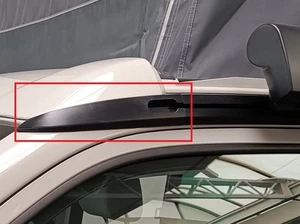 VW Endkappe für die Aluleiste des VW T5 / T6 / T6.1 California - Vorne - Bild 1 von 2