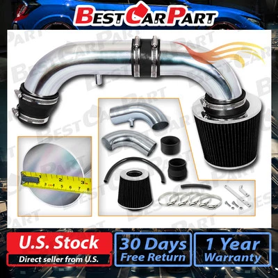 Kit de entrada de ar BCP BLACK para 95-00 Stratus/Cirrus/Breeze 2.0 2.4 Racing +filtro - Imagem 1 de 4