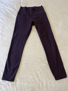 Lululemon Damen lila Leggings Yoga Athletik Fitnessstudio Training Größe 6 - Bild 1 von 8