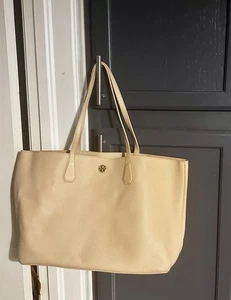 Tory Burch Pebbled Leather Tote Handtasche Light Pink, Blush - Bild 1 von 24