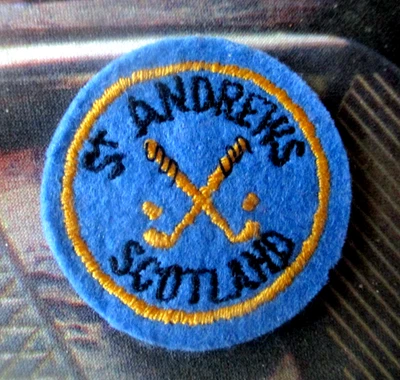 De colección - Enlaces de golf ST. ANDREWS - Parche de 1,75" - The Old Course - Escocia Foto 1 de 2