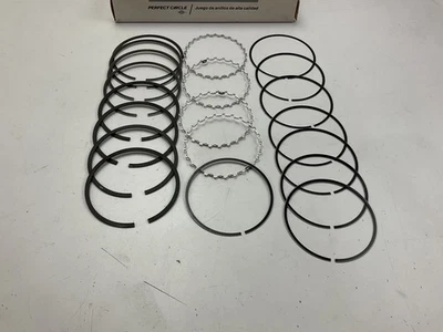 Anillos de pistón de motor Perfect Circle 41348-020 .020" 1982-1983 Honda EJ1, EN1 Foto 1 de 4