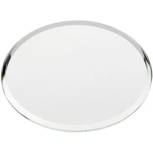 Plymor 2.5" Round, 3mm Thick Beveled Glass Mirror Circle - Picture 1 of 1