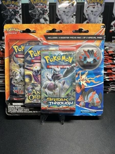 Pokemon TCG Blister 3-Pack Mega Swampert Pin 2015 Sealed - Picture 1 of 1