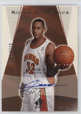 2003-04 SP Autêntico Rookie Authentics /1250 Boris Diaw #165 Rookie Auto RC - Imagem 1 de 2
