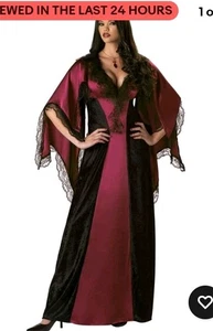 Incharacter Classic Vampirin Vampir Erwachsenenkostüm klein Halloween - Bild 1 von 3