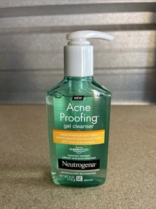 Neutrogena Acne Proofing Facial Gel Cleanser with Salicylic Acid 6 Oz BB 2024 - Picture 1 of 2