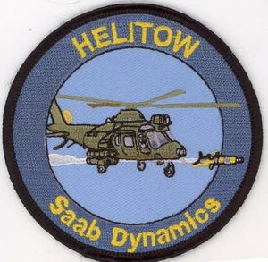 PARCHE HELICÓPTERO HELITOW SAAB DYNAMIC SUEDEB COSER EN PARHCE - Imagen 1 de 1