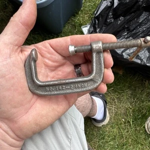 C-CLAMP B & C Co. 2 inch No. 142 Made in USA Good for Craft Work - Picture 1 of 3