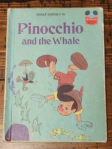 Vintage Pinocchio and the Whale Disney's Wonderful World of Reading Book - Picture 1 of 5