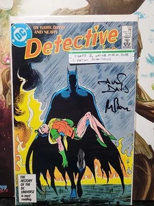 DETECTIVE COMICS 574 DC mayo 1987 firmado por Batman Mike con Barr & Alan Davis casi nuevo Xmenb - Imagen 1 de 14