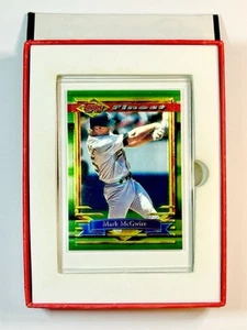 1994 Topps Finest Mark McGwire #78 - Oakland Athletics / St. Louis Cardinals - Foto 1 di 8