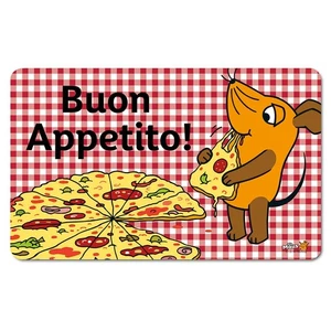 Maglia Logo®️ Spedizione con il Topo | Mouse - Pizza | Tagliere Colazione | 23x14 - Foto 1 di 2