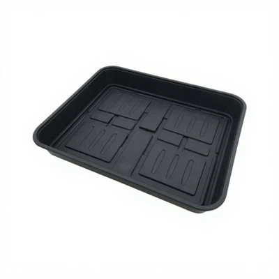 3 x Large Size 52cm Gravel Seed Tray No Holes Rigid Strong Propagator Tray - Image 1 of 4