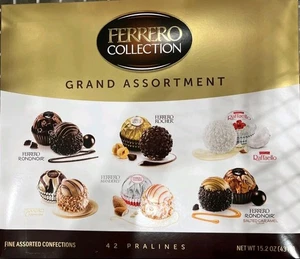 Ferrero Collection Grand Assortment Fine Chocolate Confections – 42 Pralines 🍫 - Picture 1 of 6