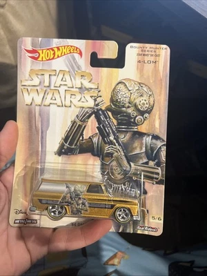 ПАНЕЛЬ GMC 2017 HOT WHEELS СЕРИЯ POP CULTURE BOUNTY HUNTER STAR WARS 1964  - Изображение 1 из 4