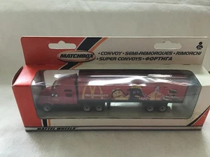 MATCHBOX CONVOY TRUCK  ' McDONALDS ' mattell wheels - BOXED! - Picture 1 of 2