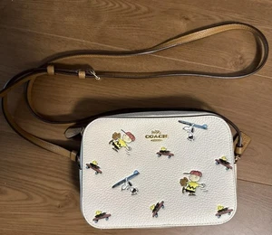 Coach Snoopy Peanuts Schultertasche Japan Limited Edition Collaboration Selten Neu - Bild 1 von 7
