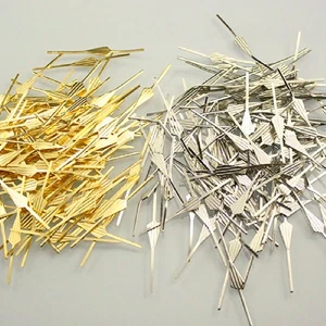 200pcs Arrow Connectors Pins 34mm/45mm Chandelier Parts Lamp Crystal Prism Bead - Picture 1 of 7