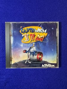 Vintage Earth Worm Jim 1994 Activision CD Rom Windows 95/98 PC gioco computer - Foto 1 di 5