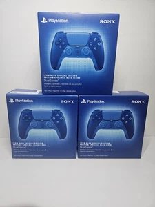 Sony PS5 DualSense Wireless Controller - Icon Blue Brand New - Picture 1 of 10