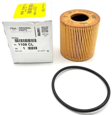 Genuine Citroen C2 C3 C4 C5 DS3 DS4 & Peugeot 206 307 405 508 Oil Filter 1109CL - Image 1 of 4