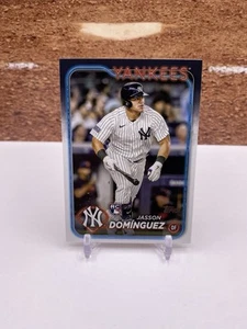 2024 Topps Flagship Jasson Dominguez Companion Card #CTC-18 Yankees RC Rookie - Bild 1 von 2