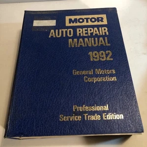 1992 MOTOR AUTO REPAIR MANUAL 1992 General Motors - Picture 1 of 3