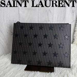Bolso clutch Saint Laurent Star diseño integral - Imagen 1 de 9