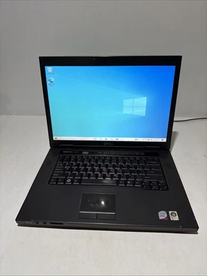 Dell Vostro 1520 15" Laptop Core 2 Duo T6570 4gb Ram 320gb HDD Windows 10 Home - Image 1 of 4