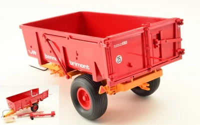 MODELLINO AGRICOLO STATICO REPLICAGRI RIMORCHIO PER CEREALI BRIMONT BB8 1:32 - Immagine 1 di 4