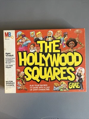 Vintage The Hollywood Squares Board Game - 1980 Milton Bradley - Complete! - Image 1 of 4