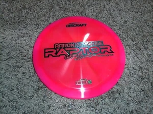 NEW Discraft Disc Golf Z Swirl Raptor Aaron Gossage **Choose Weight/Color** - Picture 1 of 7