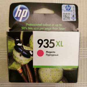 HP 935XL Magenta Ink cartridge Original HP Ink  EXP FEB 2019 Brand New In Box - Picture 1 of 3
