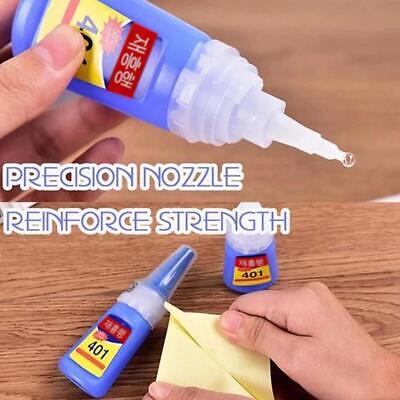 1x Universal Super Glue 401 Instant Adhesive Bottle Strong Multi-Purpose N1J8 • 3.56€