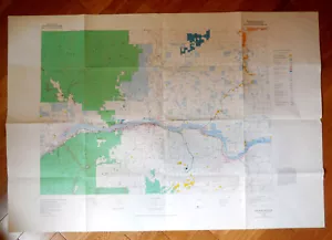 BLM Map of Hood River Quadrangle OR-WA Surface Management Status 1978 - Picture 1 of 4