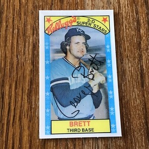 1979 Kellogg's #50 George Brett Royals NM/MT Sharp Clean High End