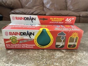 (TI) Rain Drain Automatic 46" Rain Removal For Downspout Green NIB - Picture 1 of 7