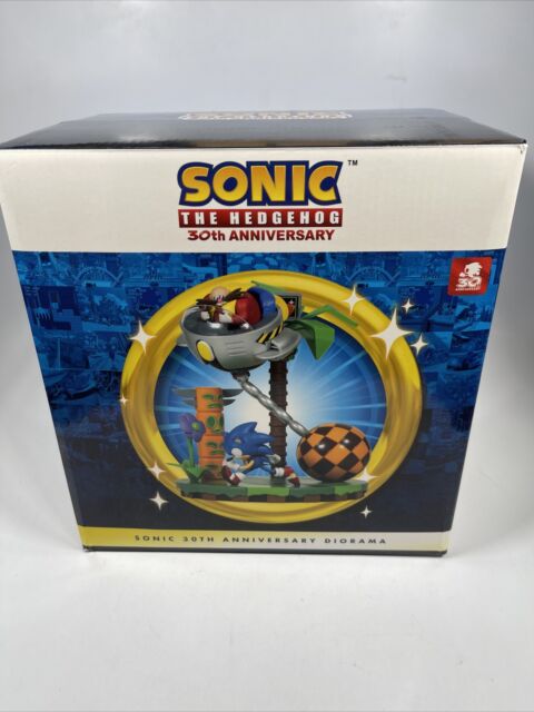 Figura de Ação - Sonic - O Ouriço - Edição 30 Anos - Elástico - Dourado -  12cm - Sunny - Angeloni Eletro