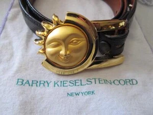 Vintage Barry B.Kieselstein-Cord Art Bronze Sun Belt Buckle - Picture 1 of 12
