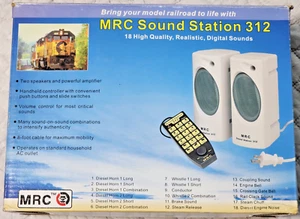 MRC 312 SOUND STATION - 18 RR DIESEL STEAM BELL SOUNDS - ATLAS LIONEL MARX MTH - Picture 1 of 8