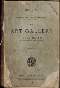 WORLD'S COLUMBIAN EXPOSITION ART GALLERY ILLUSTRATED, 1893 Chicago's World Fair - Picture 1 of 2