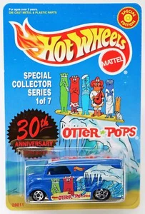 Hot Wheels Dairy Delivery Truck Otter Pops - 28011 New NRFP 1999 Blue 1:64 - Picture 1 of 4