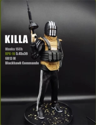 手工制作 3D 打印 Tarkov KILLA 公仔 22 厘米树脂模型收藏 DIY 装饰玩具 — 第 1/4 张图片