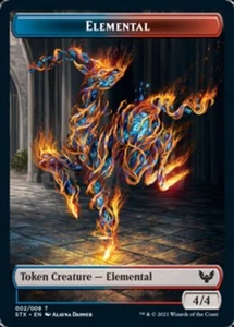 Elemental 4/4 - STX - Playset of 4 Tokens - MTG - Tokens - Picture 1 of 2