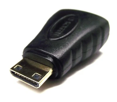 From OZ Quality 1PC Mini HDMI Male To HDMI Female TV Monitor Adaptor +FREE POST! - Image 1 of 4