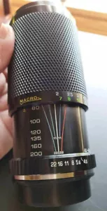 Soligor 80-200mm/F 4.5 Zoom + Macro Lens - Multicoated C/D Auto Lens - Picture 1 of 5