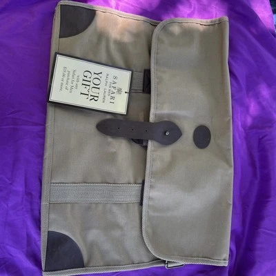 Ralph Lauren Traveler Bag Safari Fragrance For Men Leather Straps Messenger Bag - Image 1 of 4