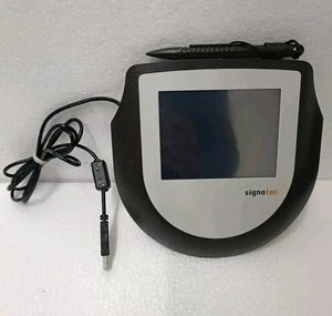 SIGNOTEC ST-CE1075-2-U100-B OMEGA LCD SIGNATURE PADE FREE SHIPPING - Picture 1 of 7